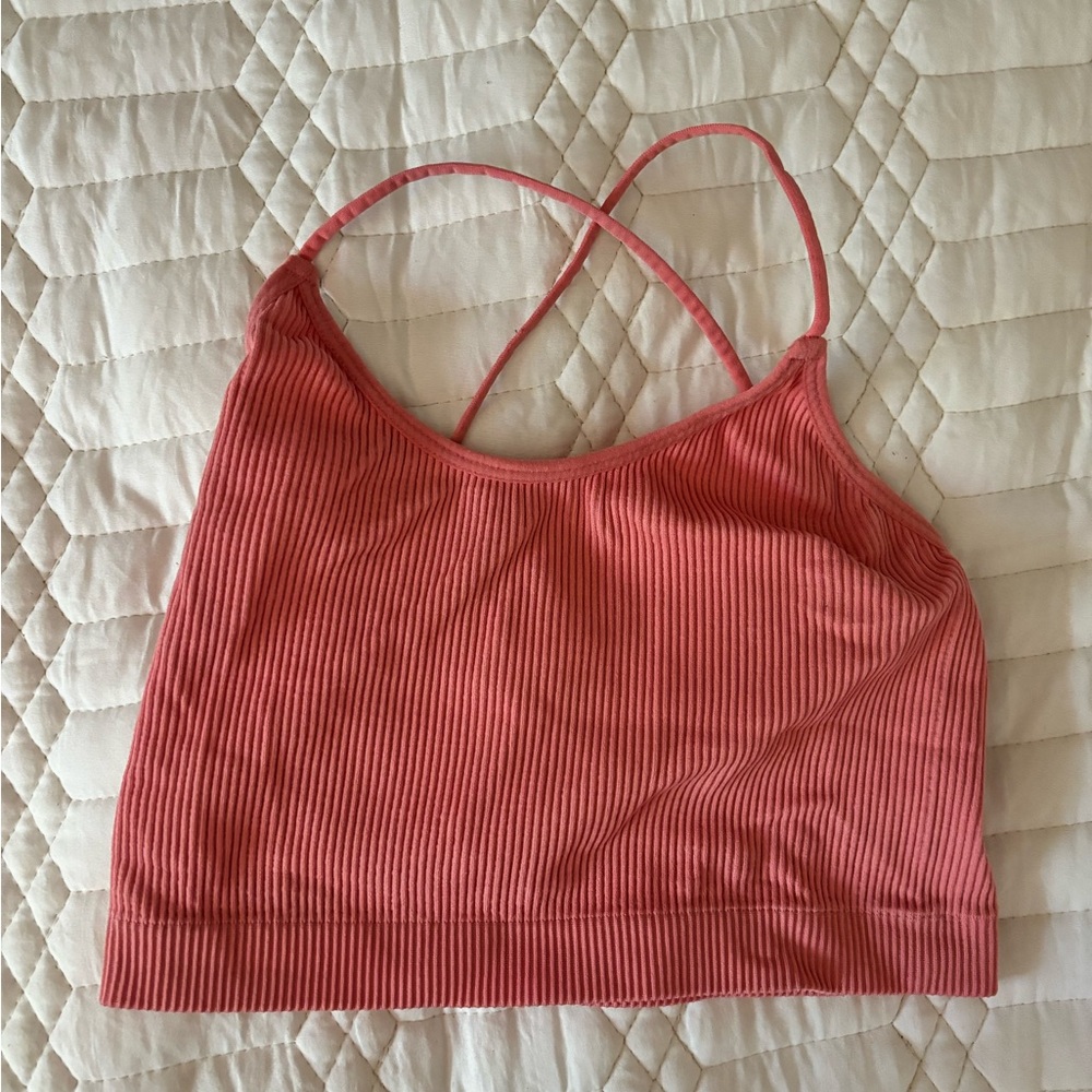 Stretchy ribbed tank